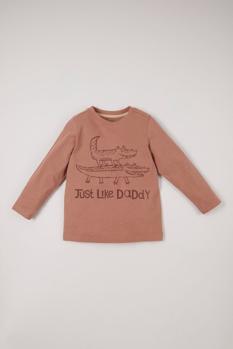 Crocodile Just Like Daddy t-shirt