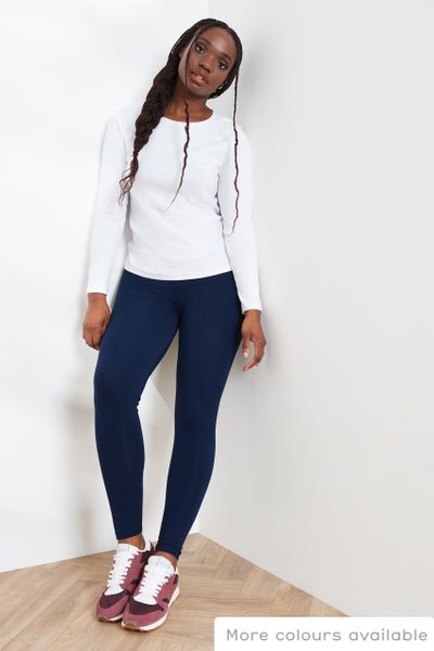 White Fitted Long Sleeve Top