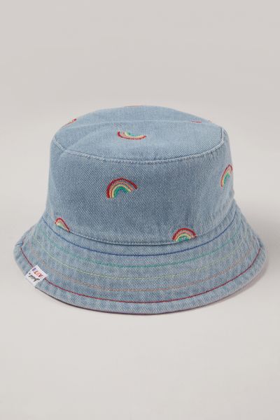 Rainbow Reversible Bucket hat