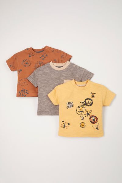 3 Pack Animal Print T-shirts