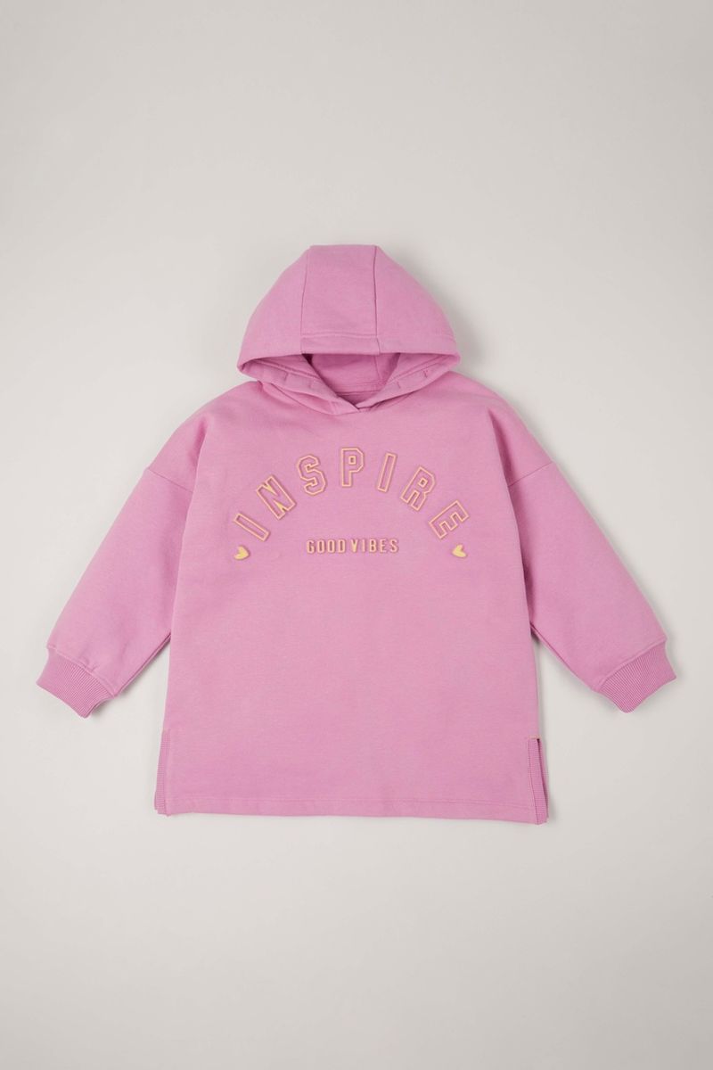 High Rise Print hoodie