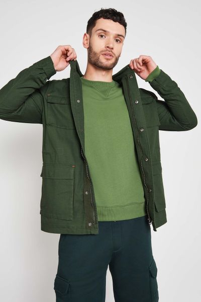 Green Utility Jacket