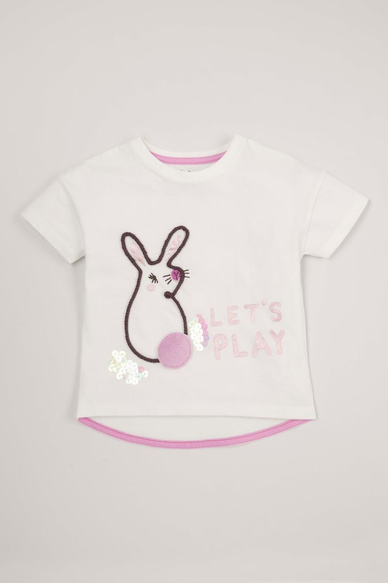 Bunny Textured T-shirt