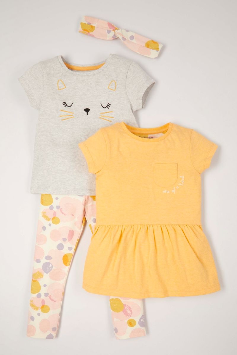 4 Piece Cat Jersey Set
