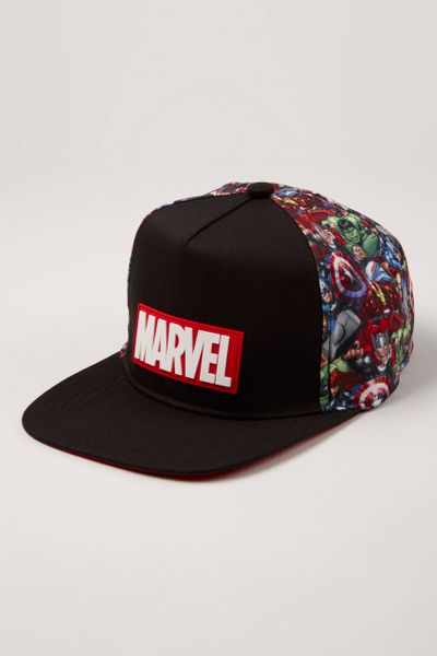 Marvel Print Snap back cap