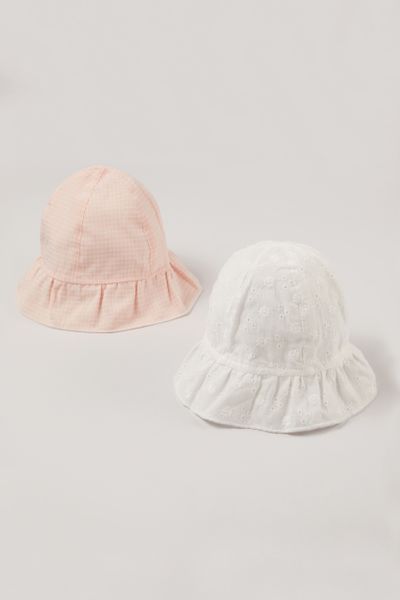 2 Pack Gingham Sun Hats