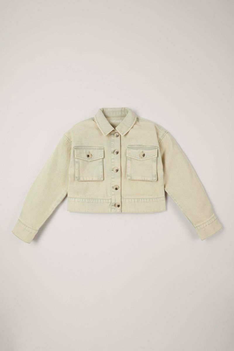 Green Denim Jacket