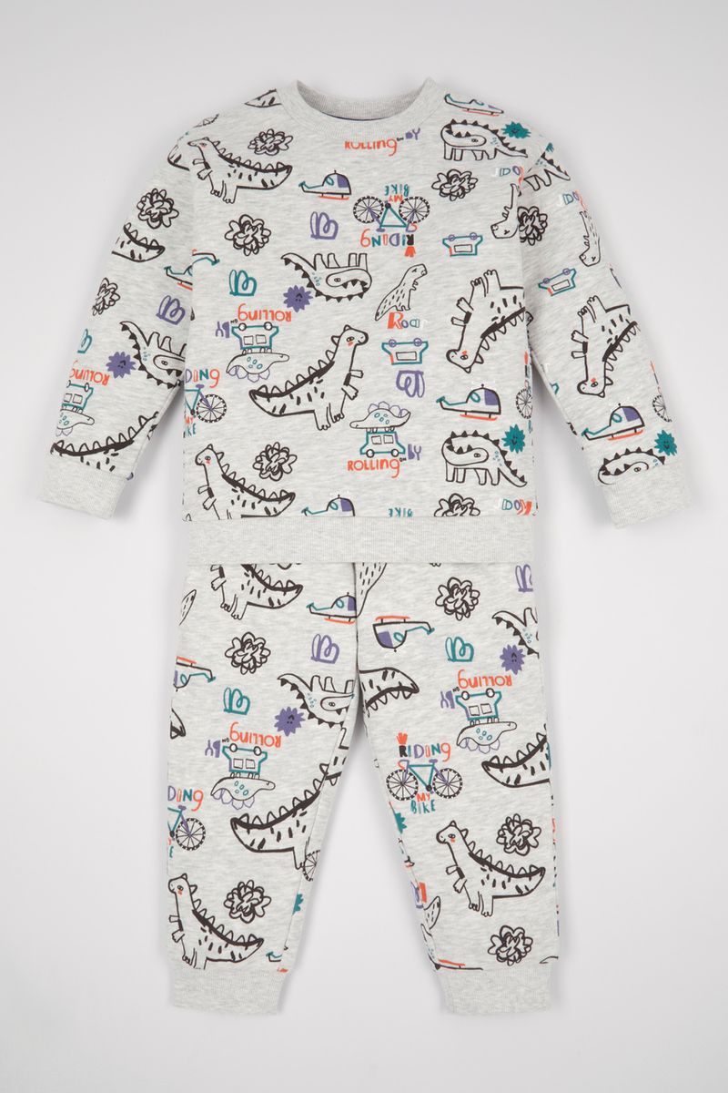 2 Pack Dino Sweatshirt & Joggers Set