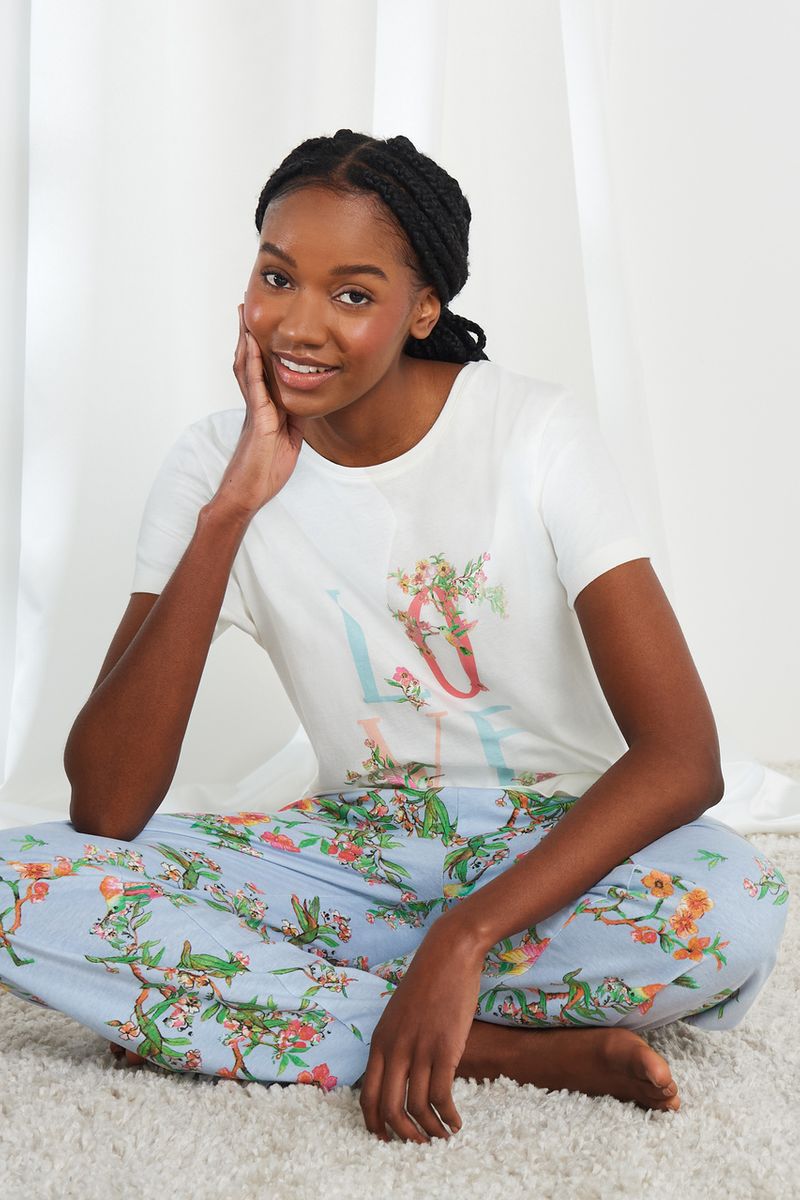 Love Print pyjamas