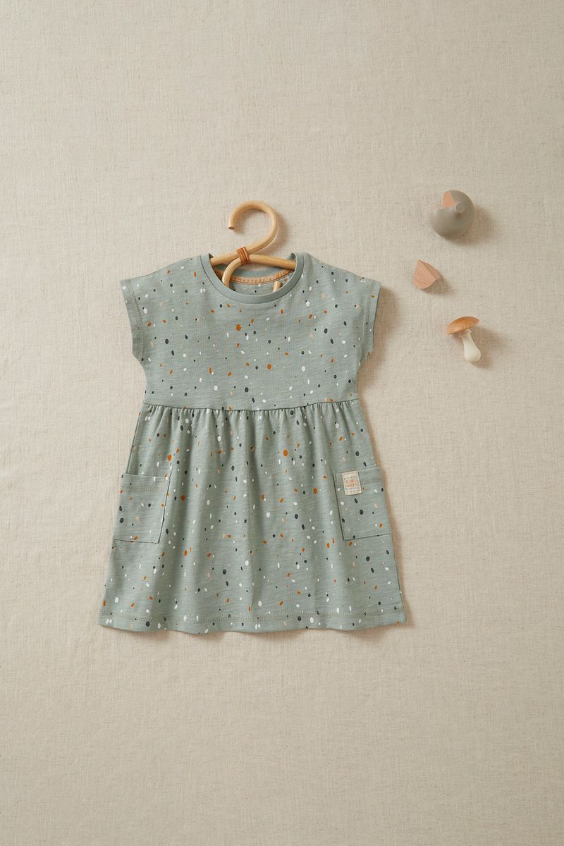 Nutmeg Kind Dot Dress