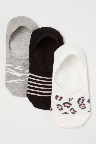 3 Pack Animal Footsie socks