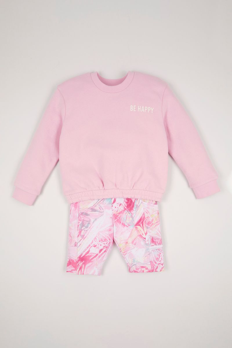2 Piece Sporty Sweatshirt & Shorts set