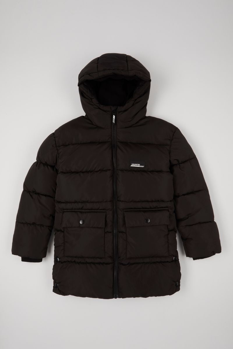 Black Longline Coat