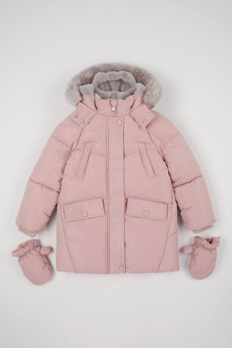 Blush Pink Padded Coat
