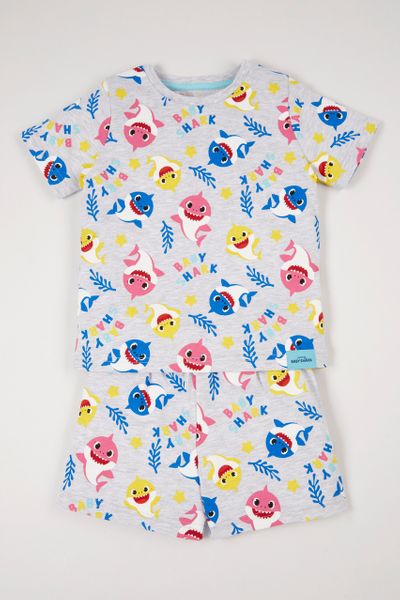 Baby Shark Short Pyjama set
