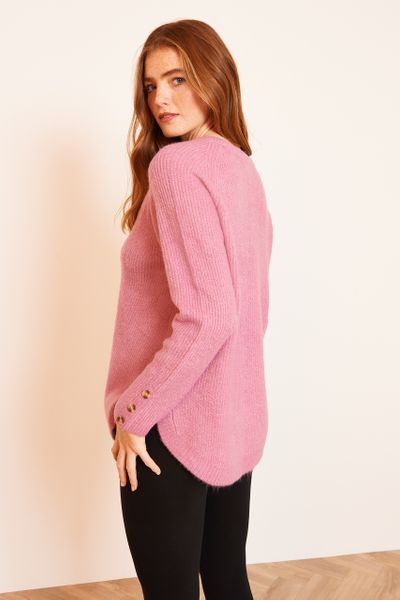 discount 94% KIDS FASHION Jumpers & Sweatshirts Ribbed Pink 164                  EU Zara jumper 