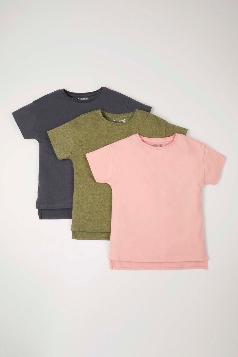3 Pack Classic Colours T-shirts