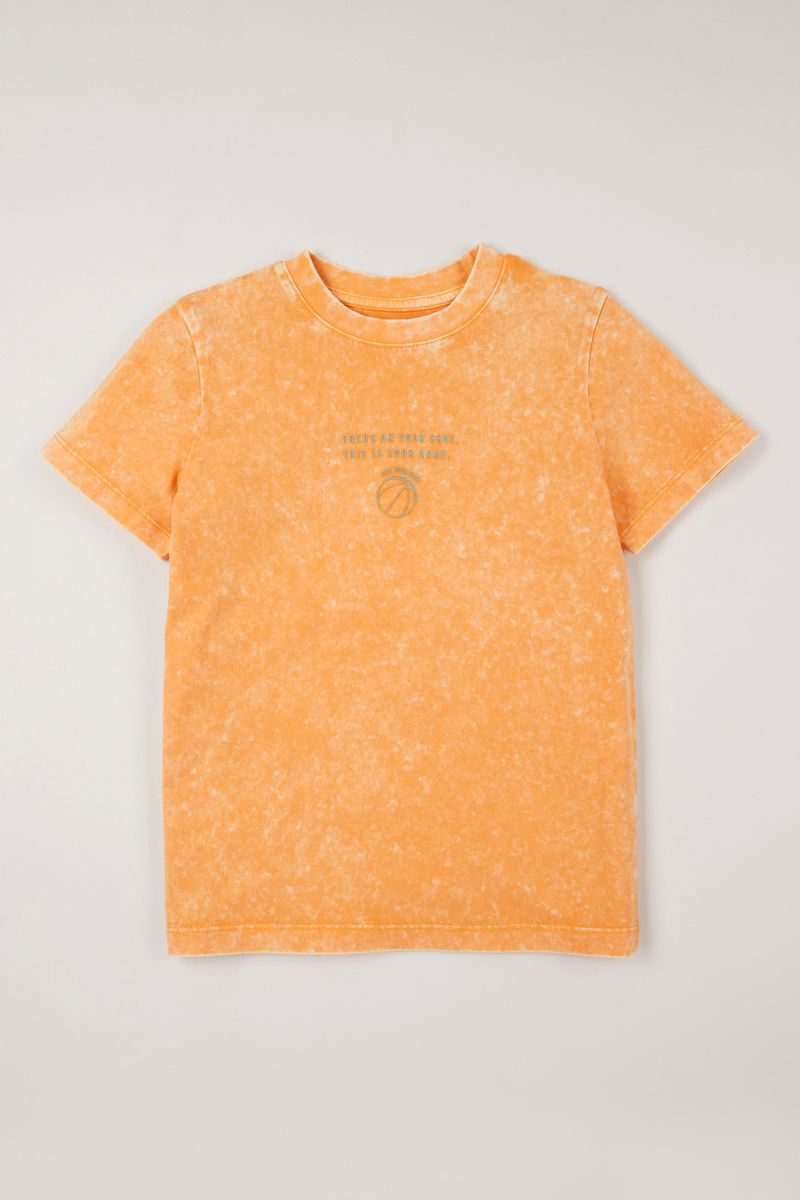 Orange Motivational T-shirt