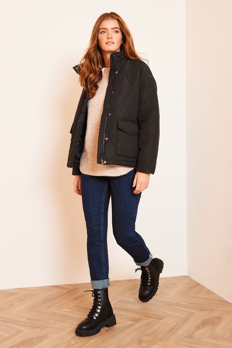 Black Onion Quilted Jacket