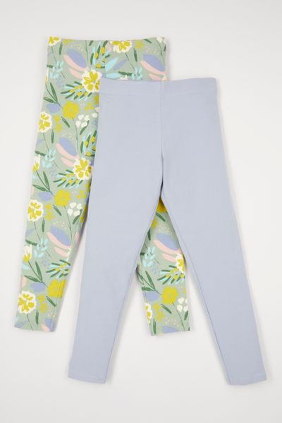 2 Pack Floral leggings