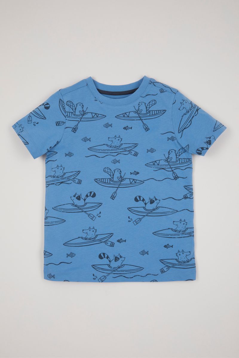 Canoeing Animal Print T-Shirt