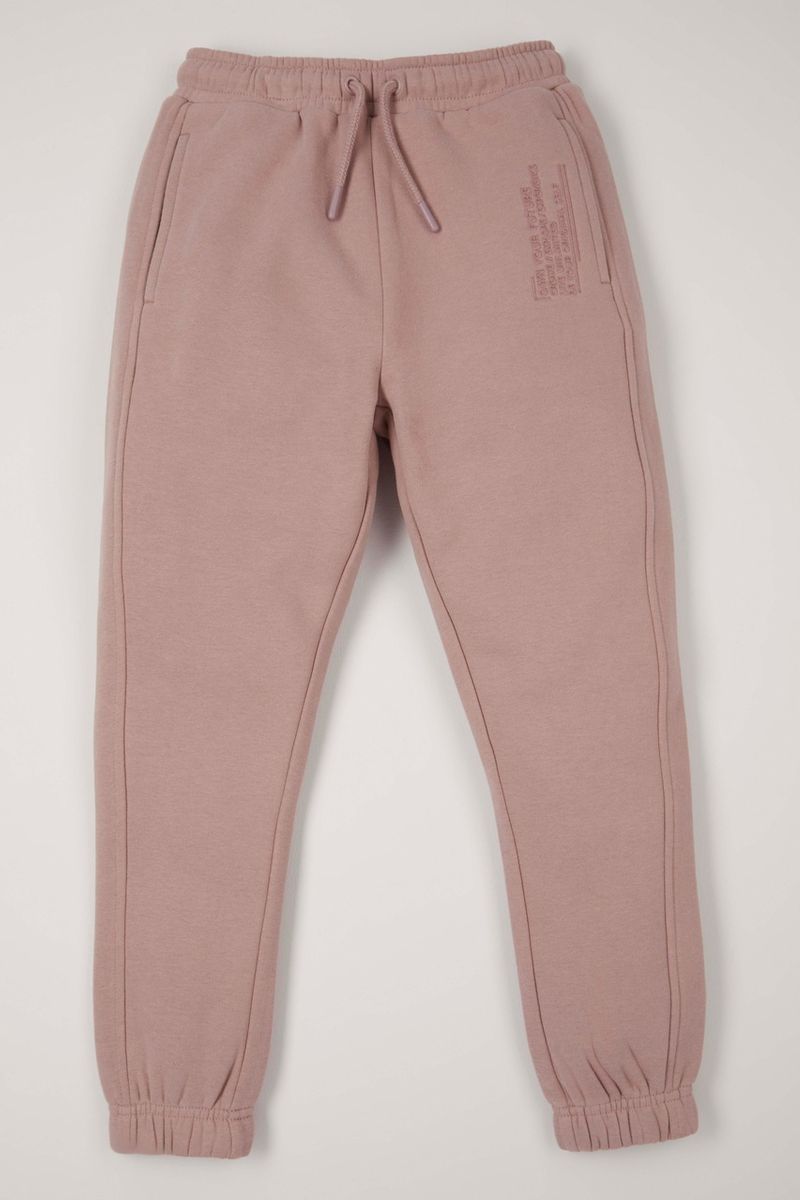 Slogan Embroidered joggers