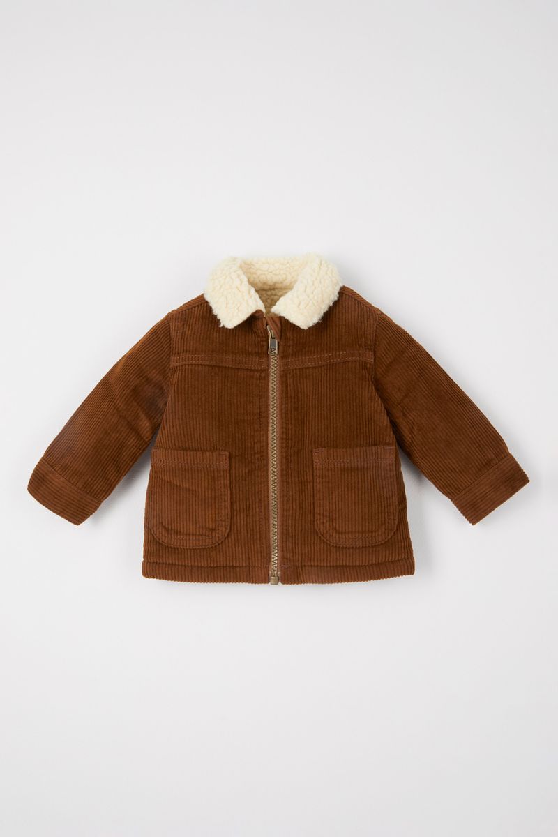Cord Borg Lined Jacket