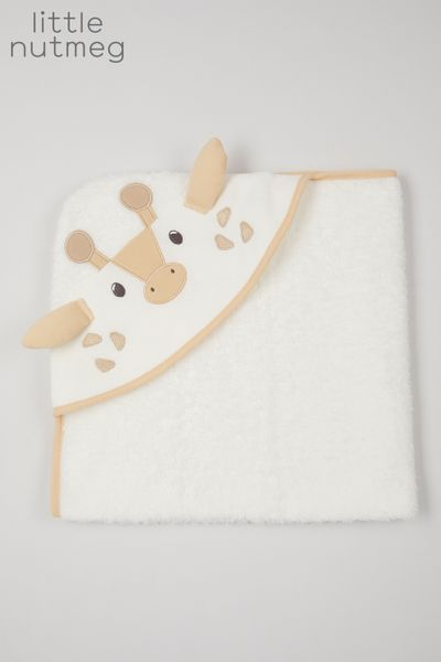 Little Nutmeg Giraffe Hooded Towel