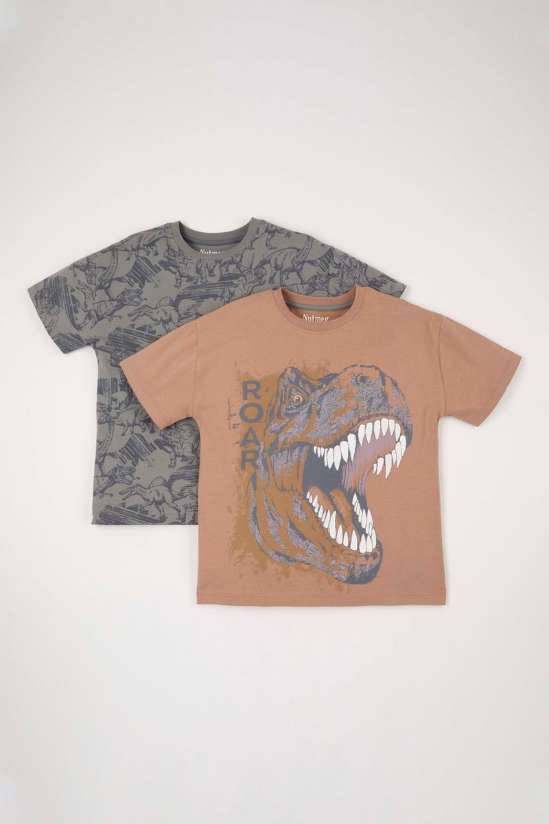 2 Pack Dino T-Shirts