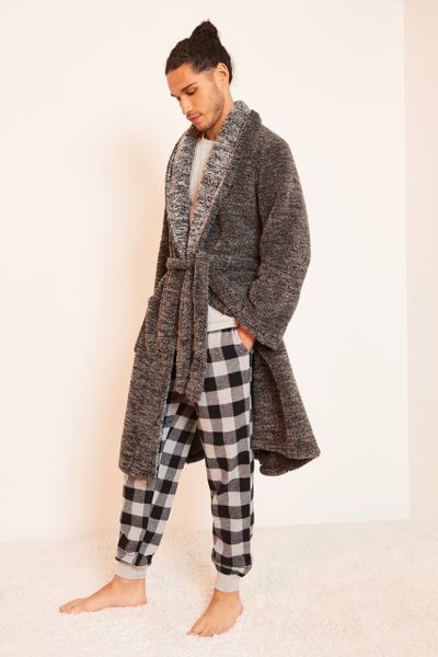 Charcoal Dressing gown