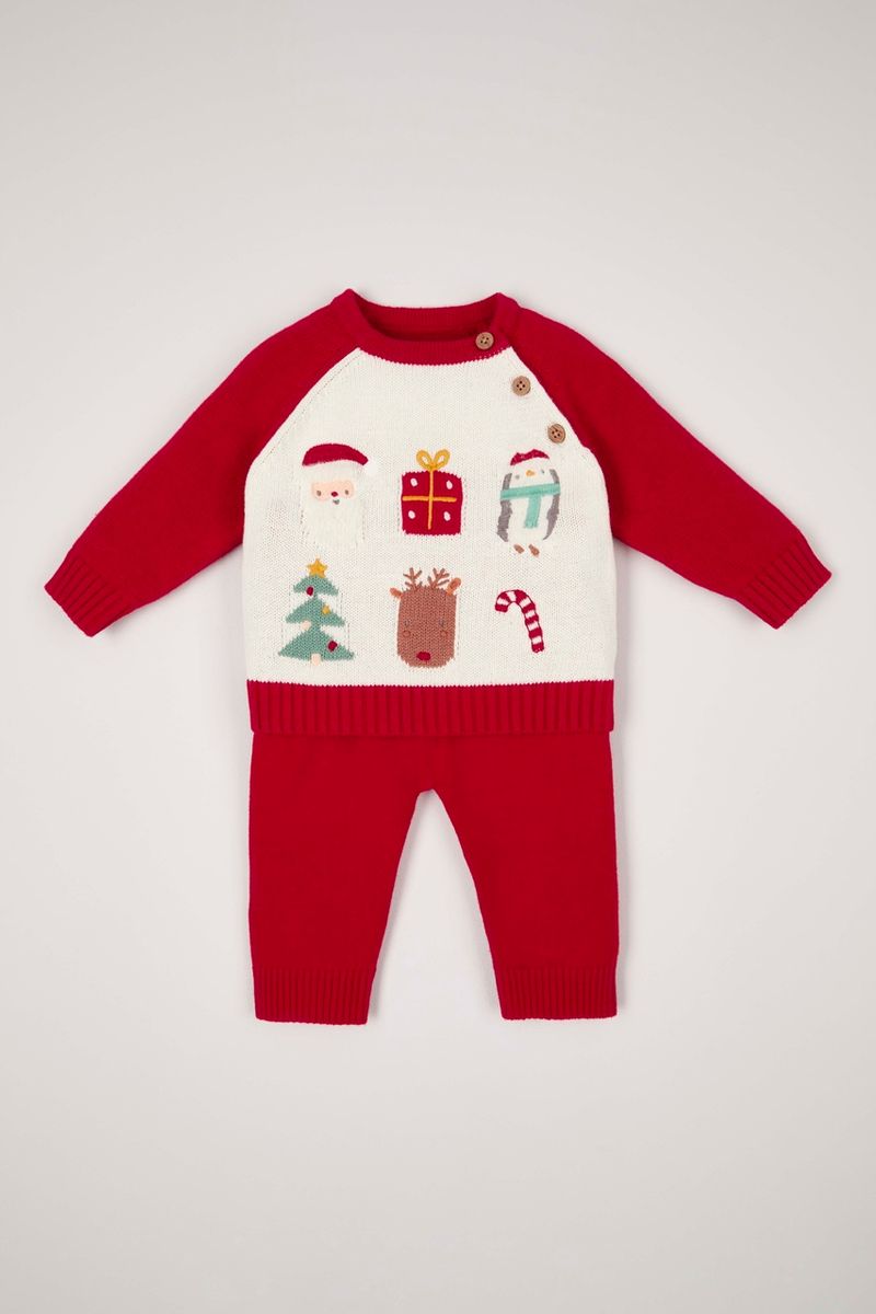 Christmas Character Knitted Set