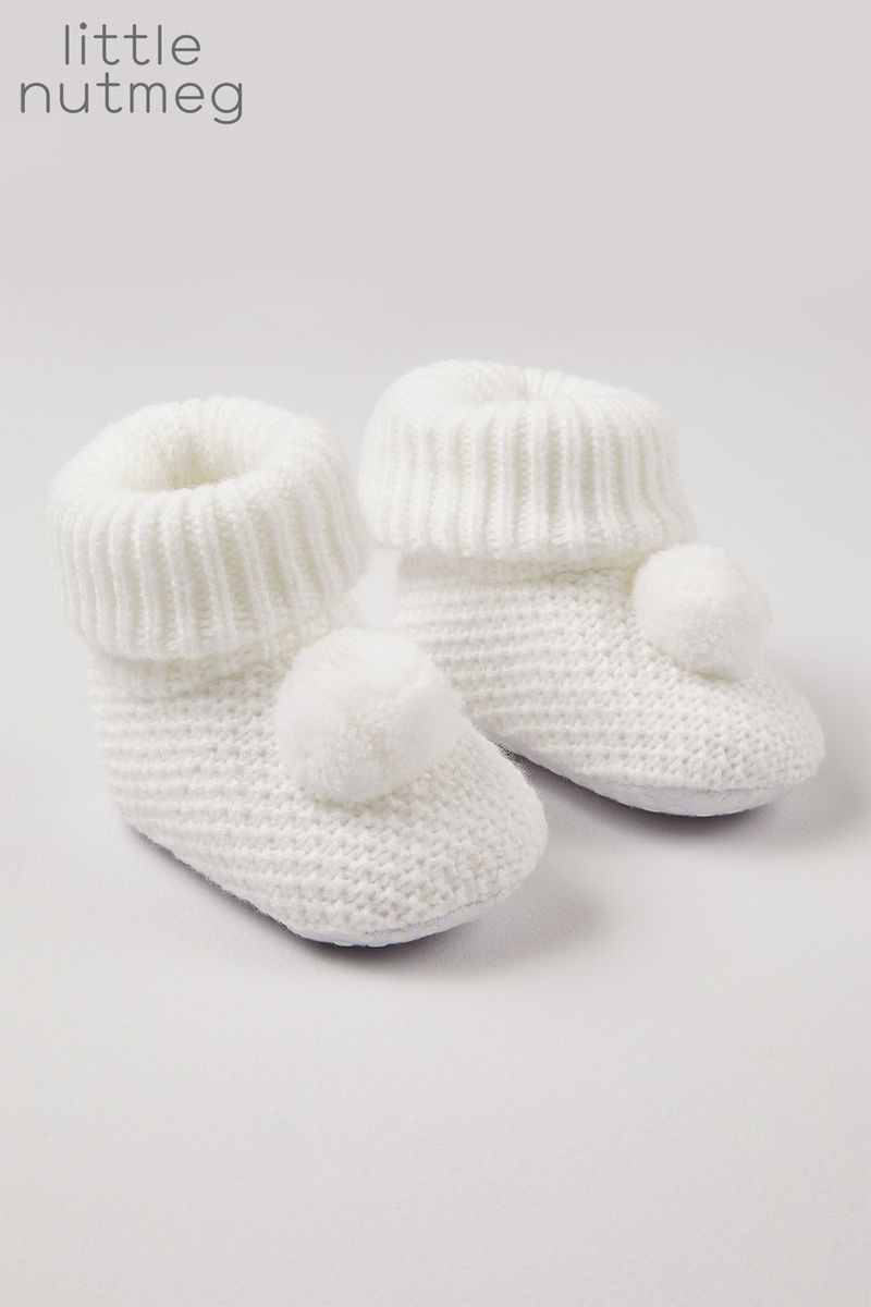 Little Nutmeg Knitted Booties