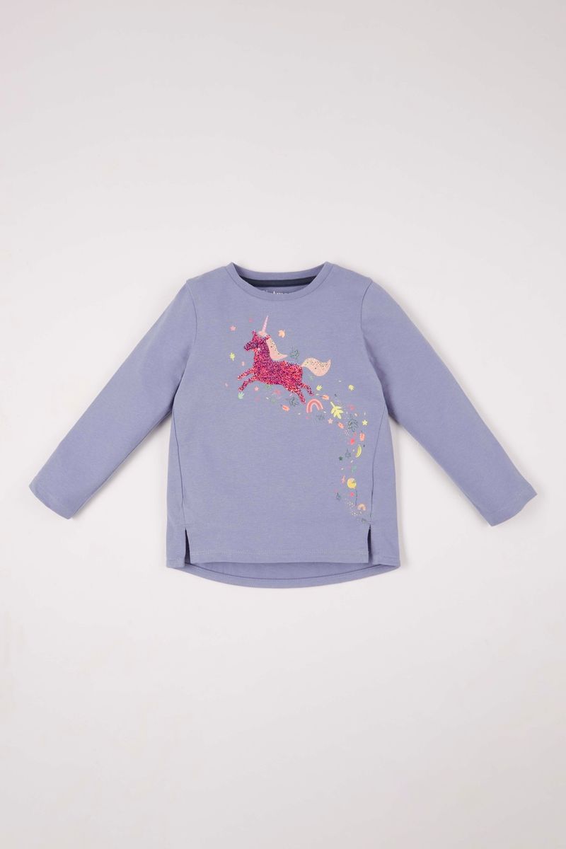 Reversible Sequin Unicorn T-shirt