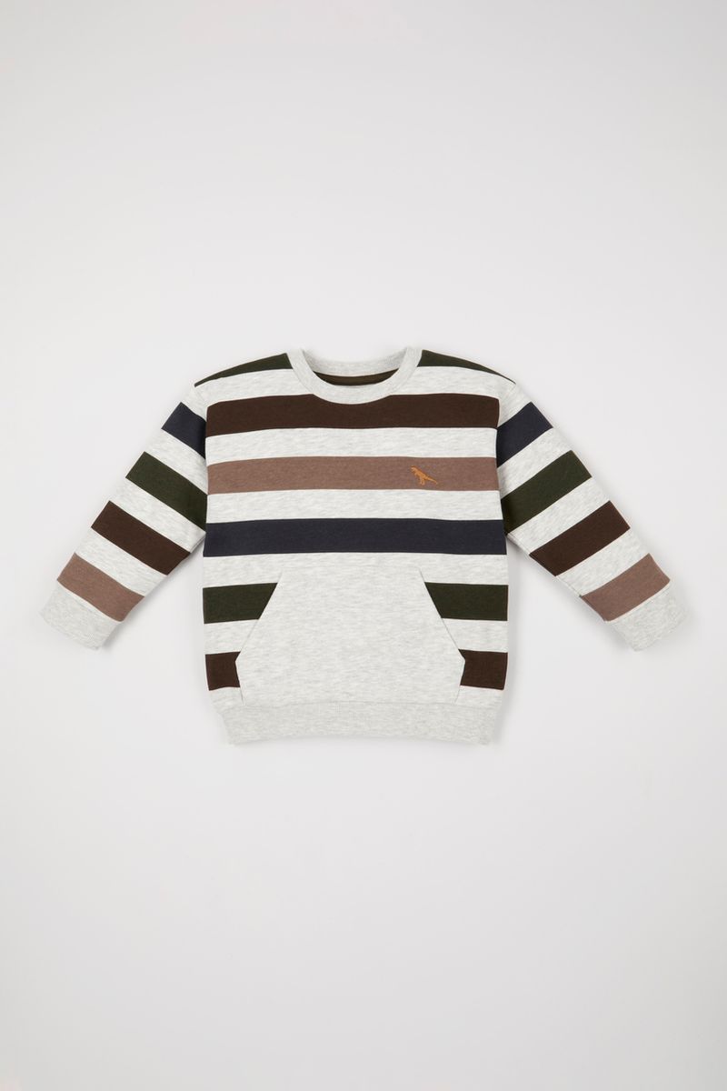 Stripe Sweatshirt 1-10 yrs