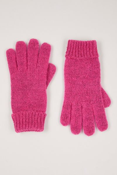 Deep Pink Gloves