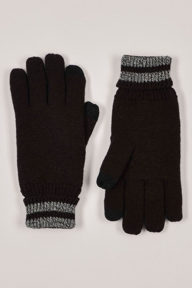 Black Fleece Lined gloves