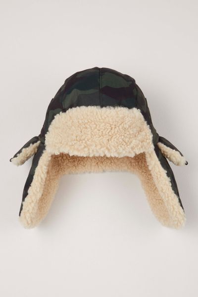 Khaki Camo Trapper hat