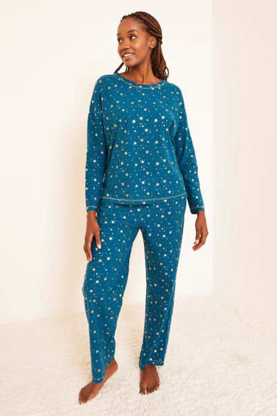 Blue Gold Star pyjamas