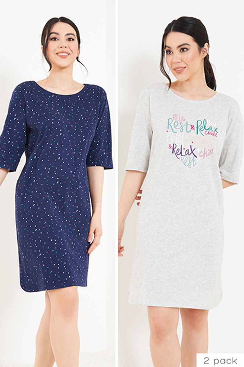 2 Pack Relax nighties