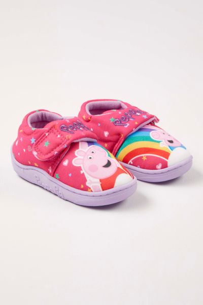 Peppa Pig Rainbow slippers