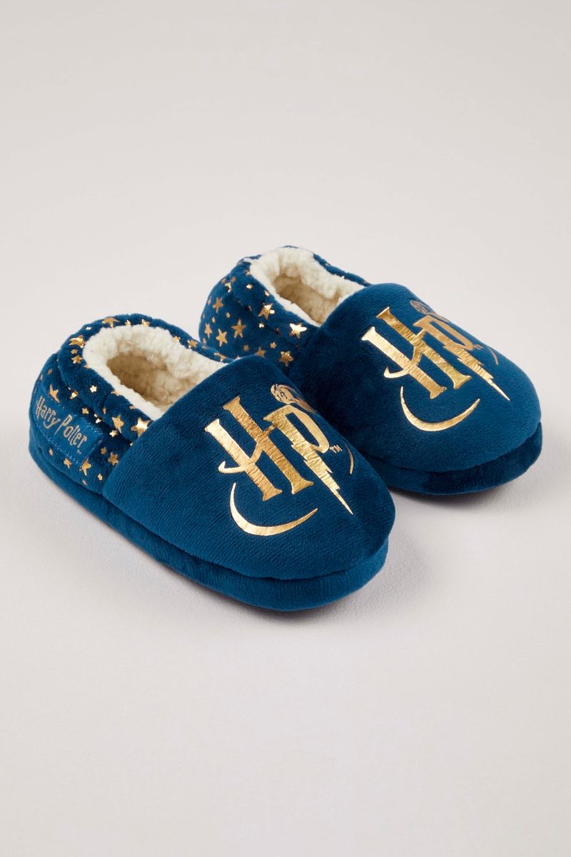 Harry Potter Navy Borg slippers