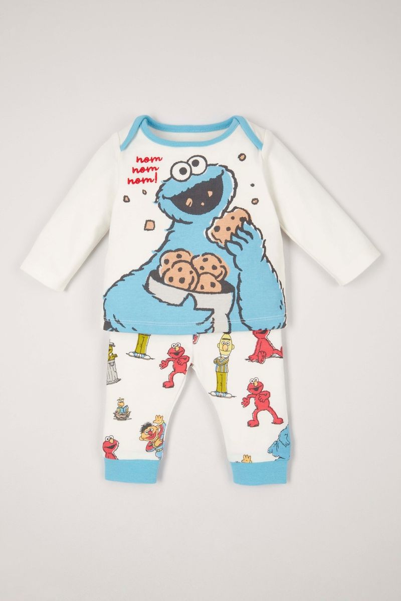 Sesame Street Cookie Monster Pyjamas