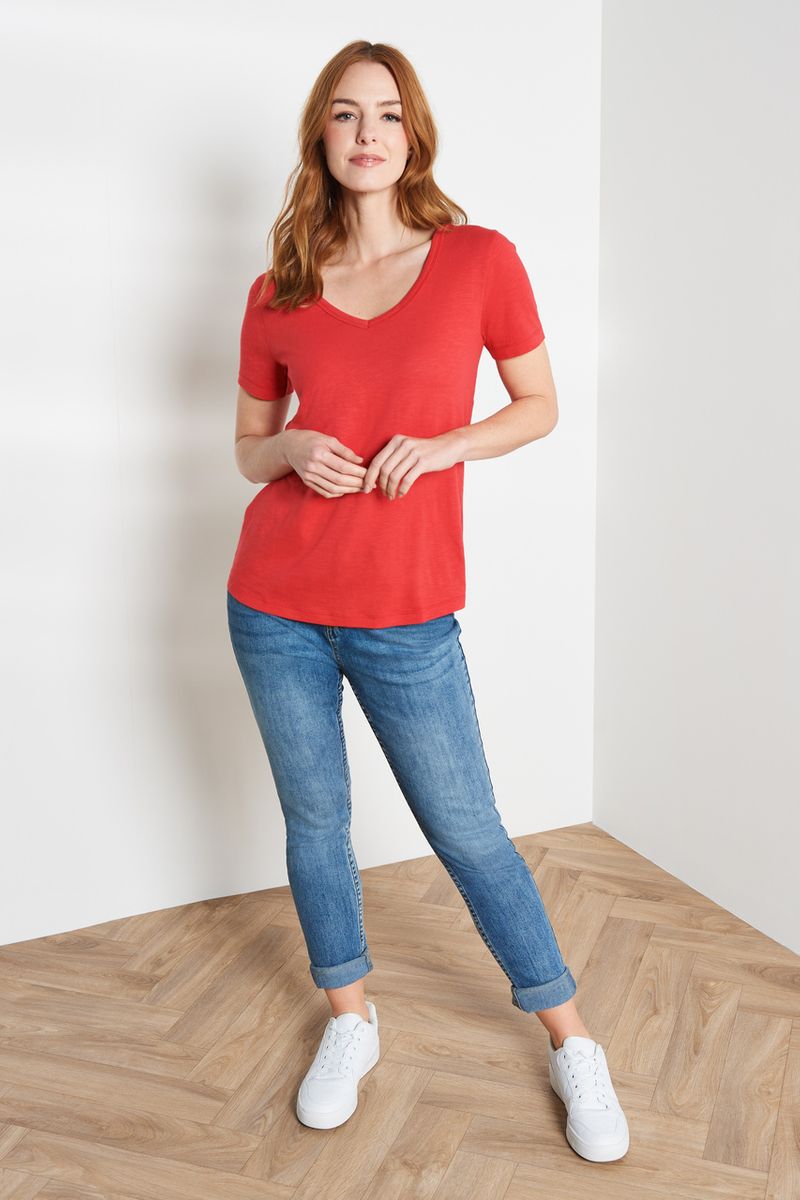 Red Loose T-Shirt