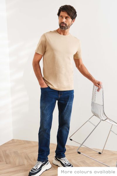 Neutral Crew Neck T-shirt