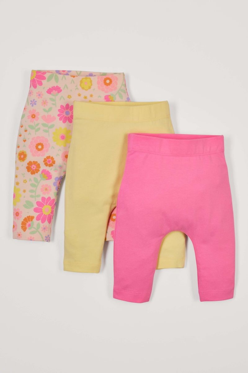 3 Pack Floral Print Leggings