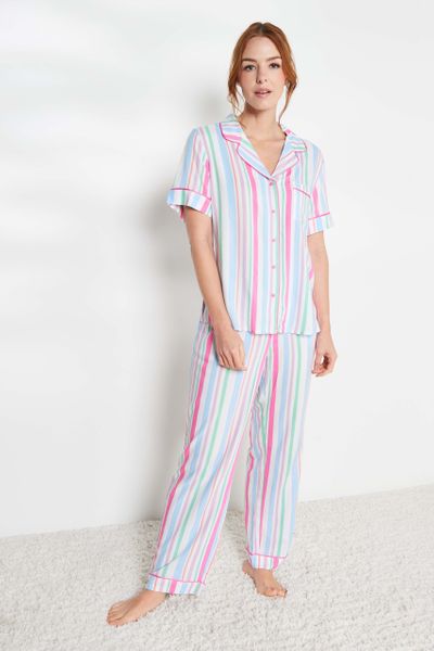 Pastel Stripe Traditional pyjamas