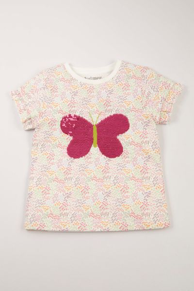 Butterfly Sequin T-shirt