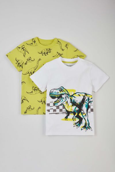 2 Pack Dino Graffiti T-Shirt