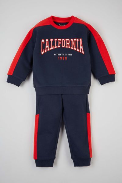 Athletic Sweatshirt & Joggers Set