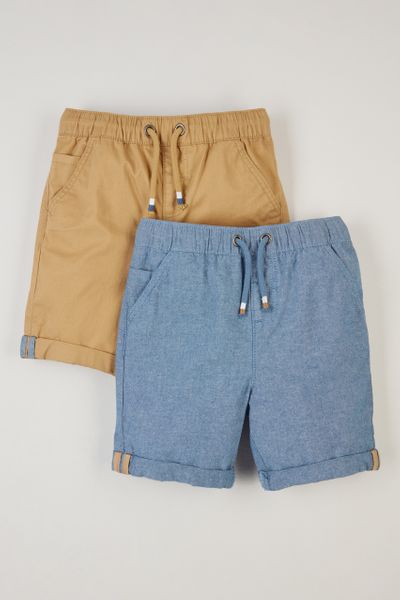 2 Pack Chino Shorts